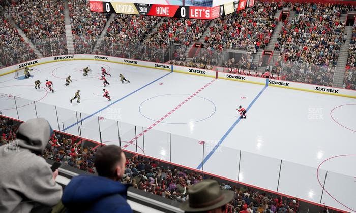 Little Caesars Arena - Section Suite 6 Seat View