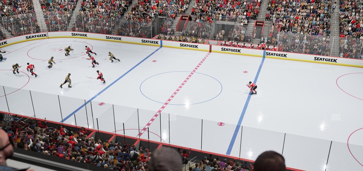 Little Caesars Arena - Section Suite 7 Seat View