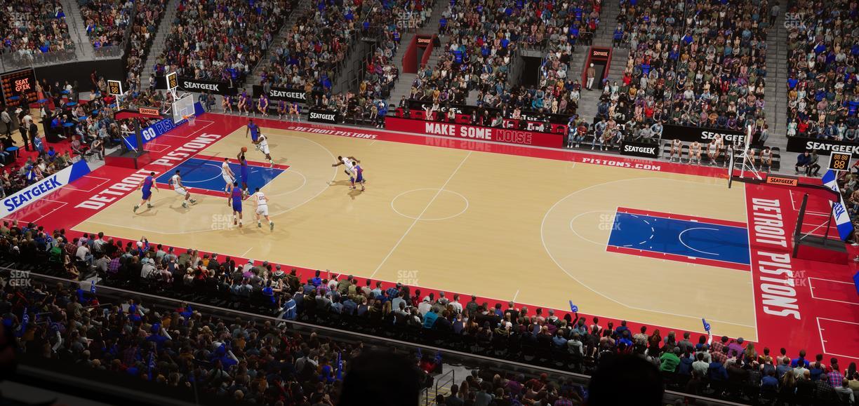 Little Caesars Arena - Section Suite 7 Seat View