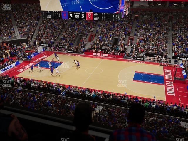 Little Caesars Arena - Section Suite 7 Seat View Little Caesars Arena - Section Suite 7 Seat View