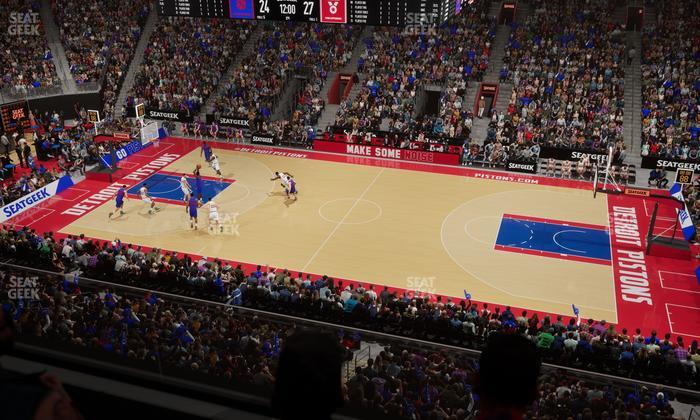 Little Caesars Arena - Section Suite 7 Seat View