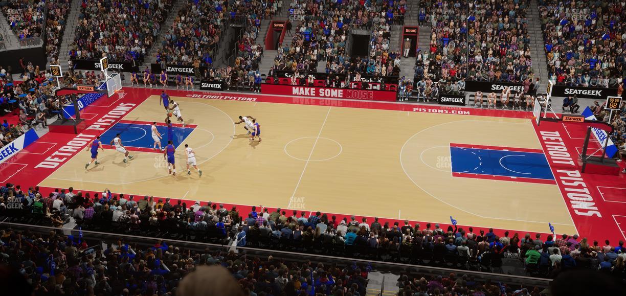 Little Caesars Arena - Section Suite 8 Seat View