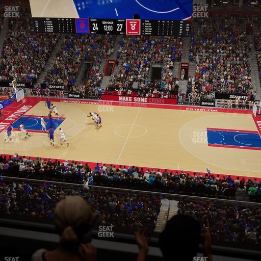 Little Caesars Arena - Section Suite 8 Seat View