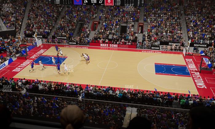 Little Caesars Arena - Section Suite 8 Seat View