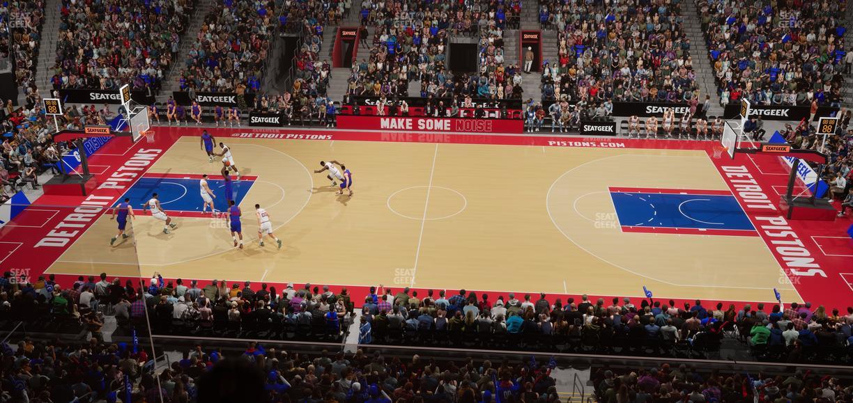 Little Caesars Arena - Section Suite 9 Seat View