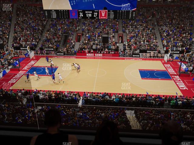 Little Caesars Arena - Section Suite 9 Seat View