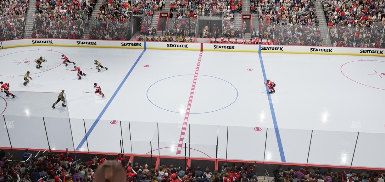 Little Caesars Arena - Section Suite 9 Seat View