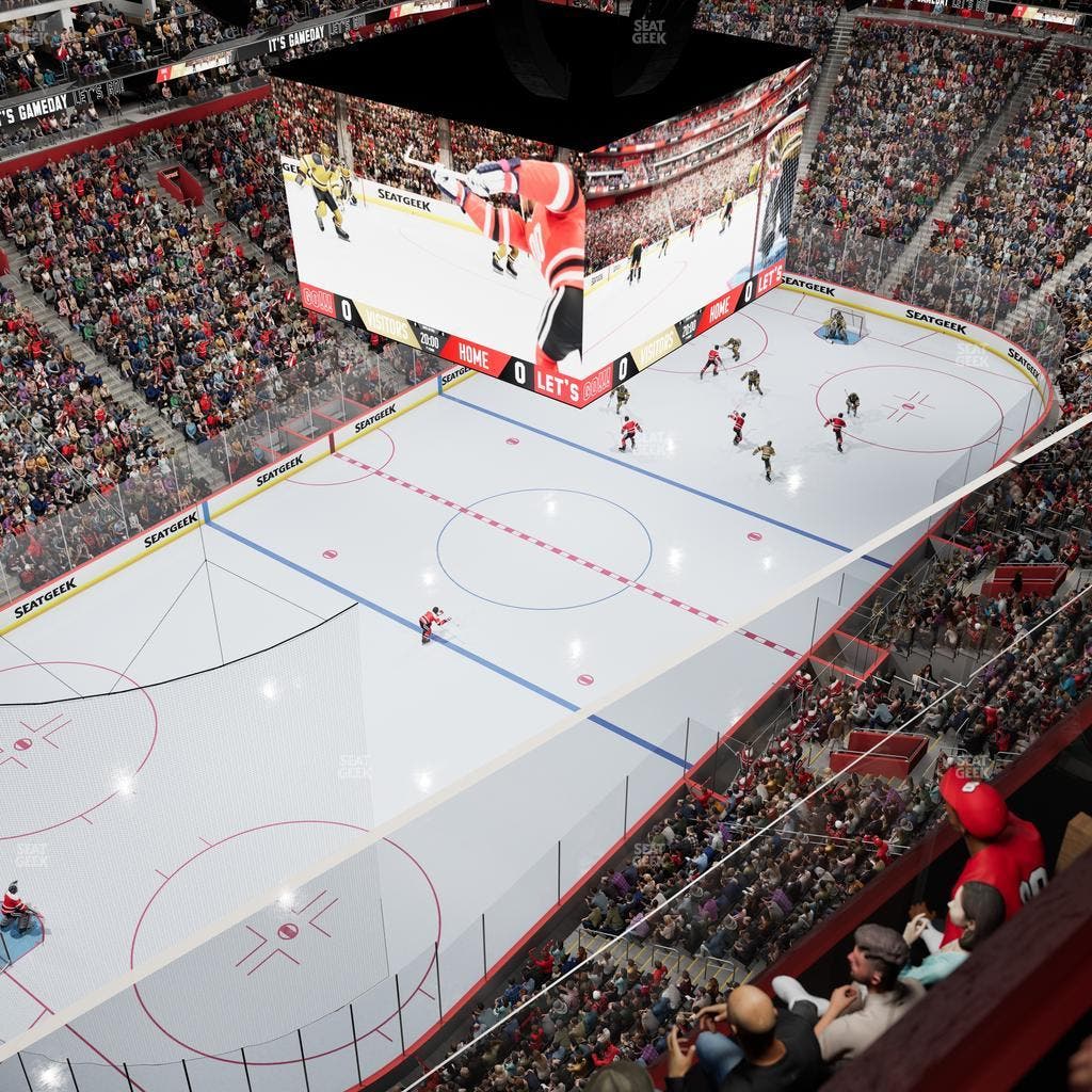 Little Caesars Arena - Section Upper Gondola 19 Seat View