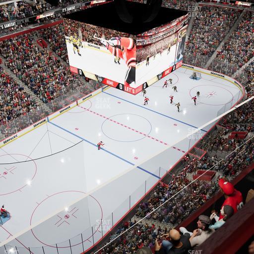 Little Caesars Arena - Section Upper Gondola 19 Seat View