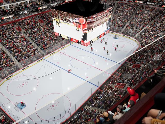 Little Caesars Arena - Section Upper Gondola 19 Seat View