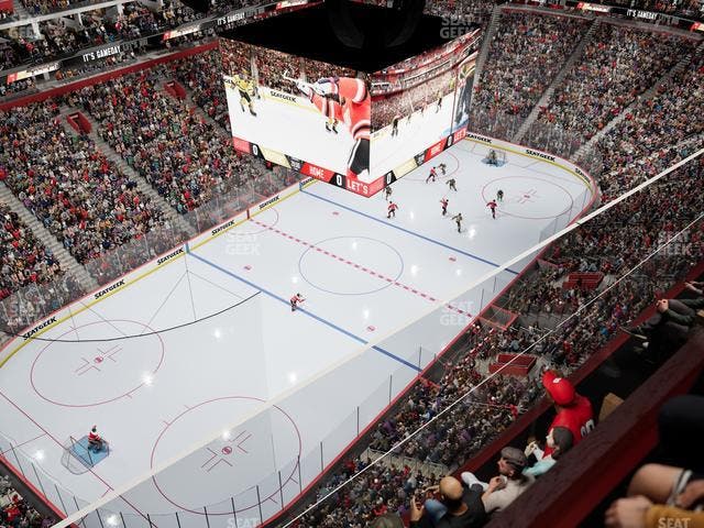 Little Caesars Arena - Section Upper Gondola 19 Seat View
