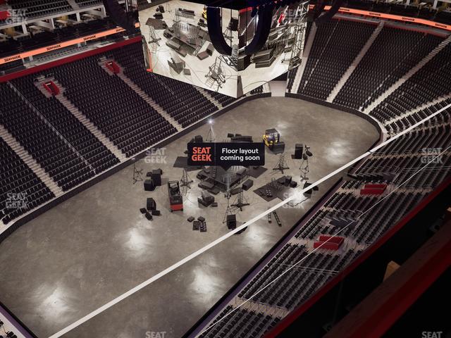 Little Caesars Arena - Section Upper Gondola 19 Seat View