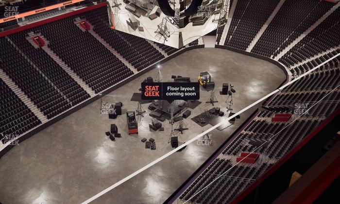 Little Caesars Arena - Section Upper Gondola 19 Seat View