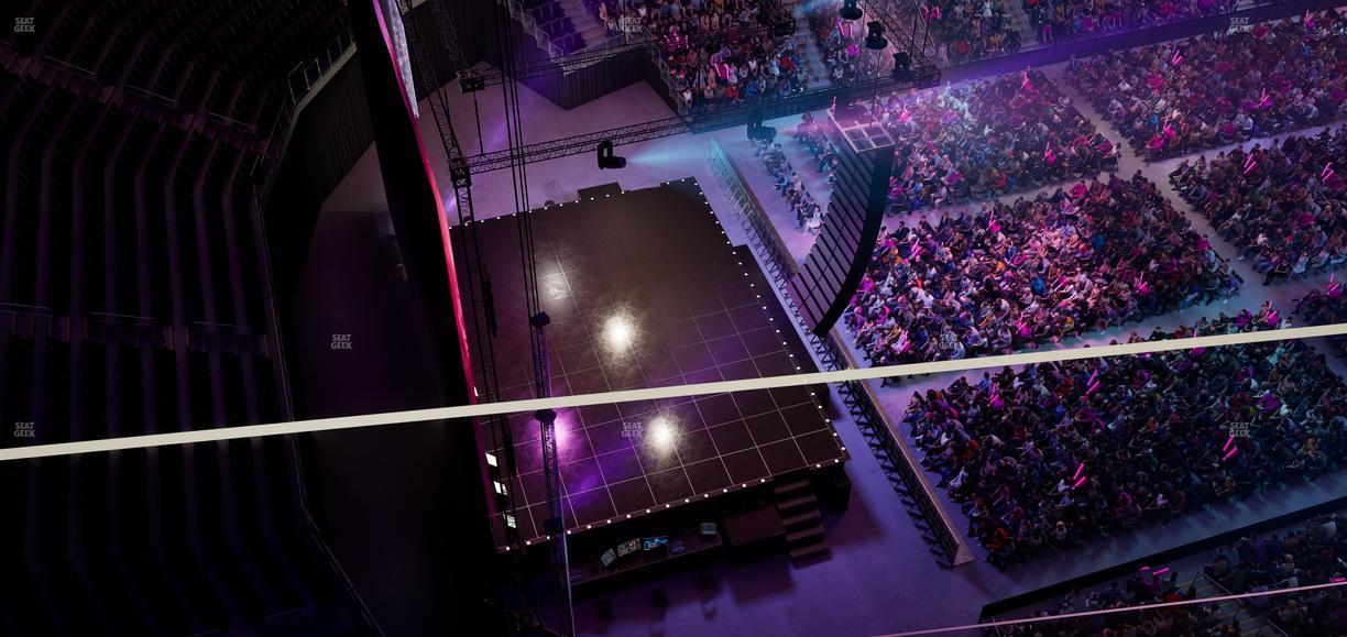 Little Caesars Arena - Section Upper Gondola 19 Seat View