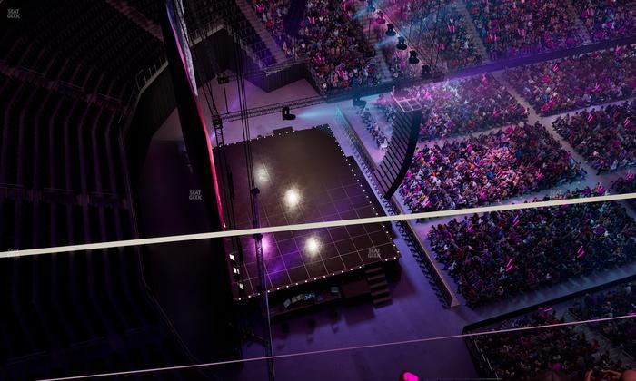 Little Caesars Arena - Section Upper Gondola 19 Seat View