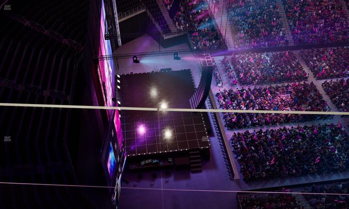 Little Caesars Arena - Section Upper Gondola 20 Seat View
