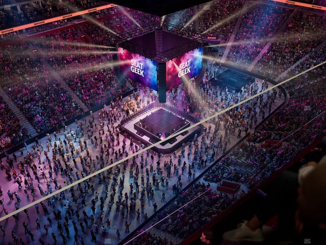 Little Caesars Arena - Section Upper Gondola 20 Seat View