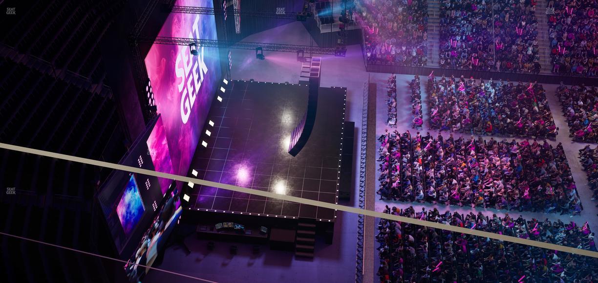 Little Caesars Arena - Section Upper Gondola 21 Seat View