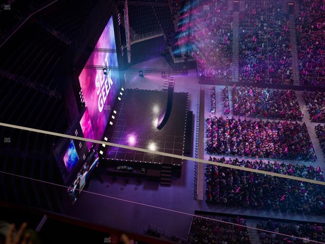 Little Caesars Arena - Section Upper Gondola 21 Seat View