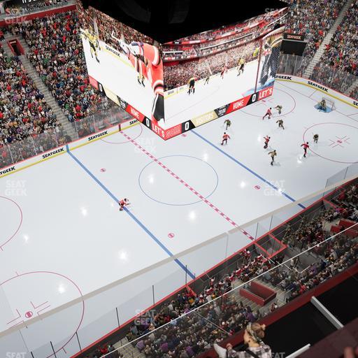 Little Caesars Arena - Section Upper Gondola 21 Seat View