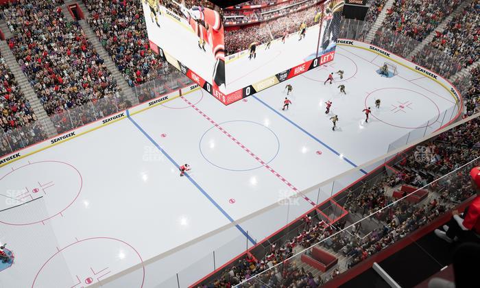 Little Caesars Arena - Section Upper Gondola 21 Seat View
