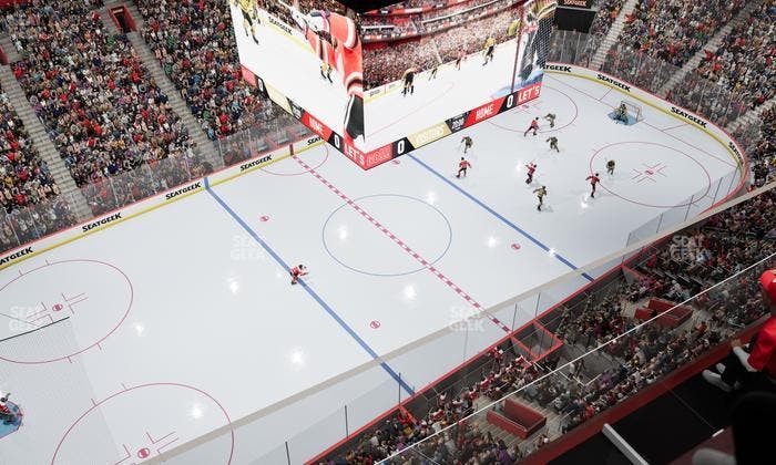 Little Caesars Arena - Section Upper Gondola 21 Seat View