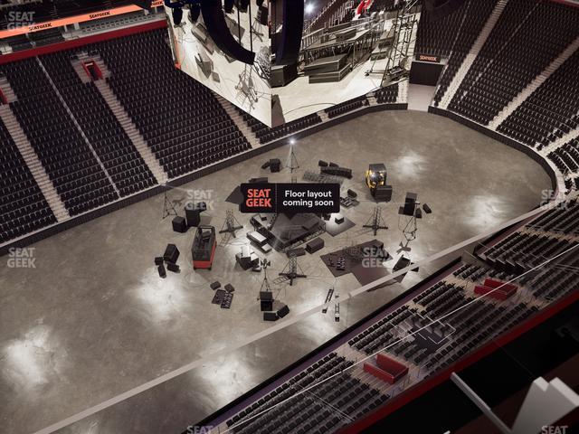 Little Caesars Arena - Section Upper Gondola 21 Seat View