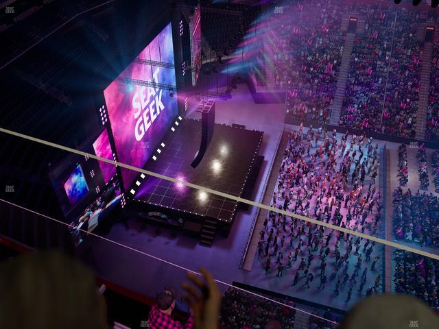 Little Caesars Arena - Section Upper Gondola 22 Seat View