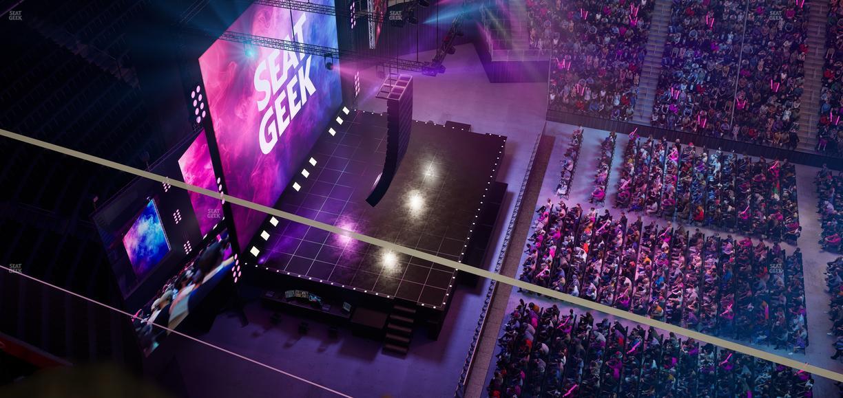 Little Caesars Arena - Section Upper Gondola 22 Seat View