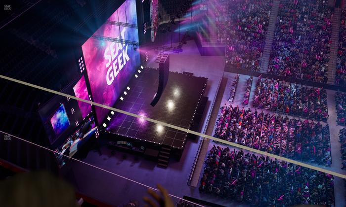 Little Caesars Arena - Section Upper Gondola 22 Seat View