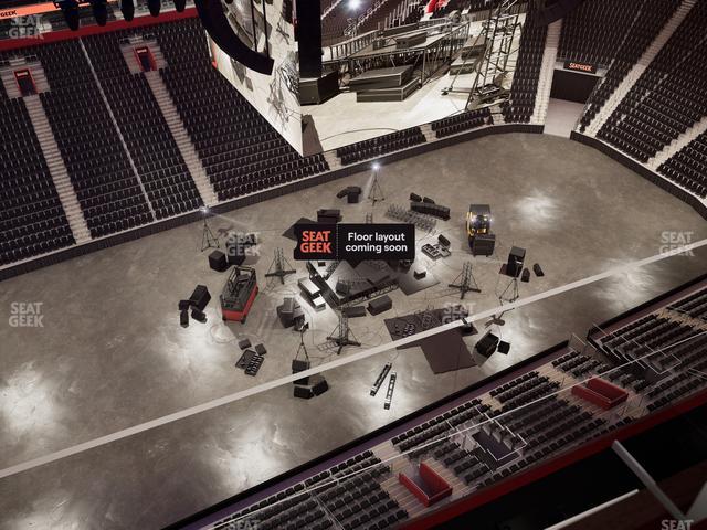 Little Caesars Arena - Section Upper Gondola 22 Seat View