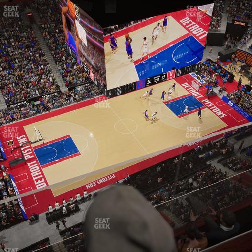 Little Caesars Arena - Section Upper Gondola 22 Seat View