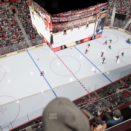 Little Caesars Arena - Section Upper Gondola 22 Seat View