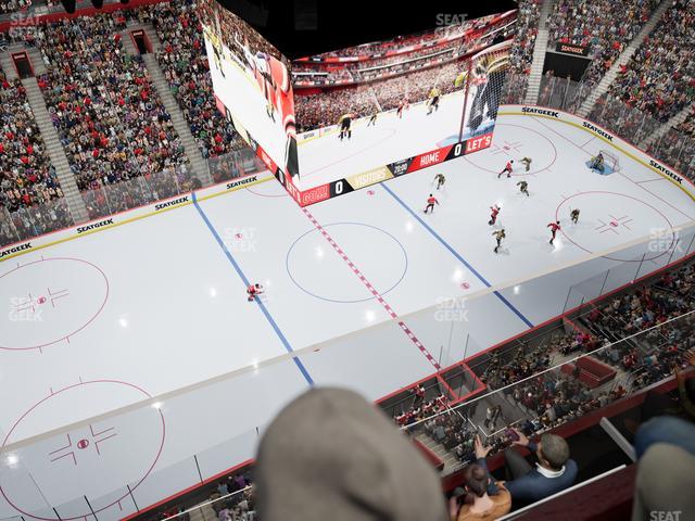 Little Caesars Arena - Section Upper Gondola 22 Seat View