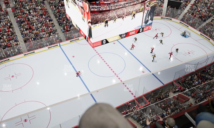 Little Caesars Arena - Section Upper Gondola 22 Seat View