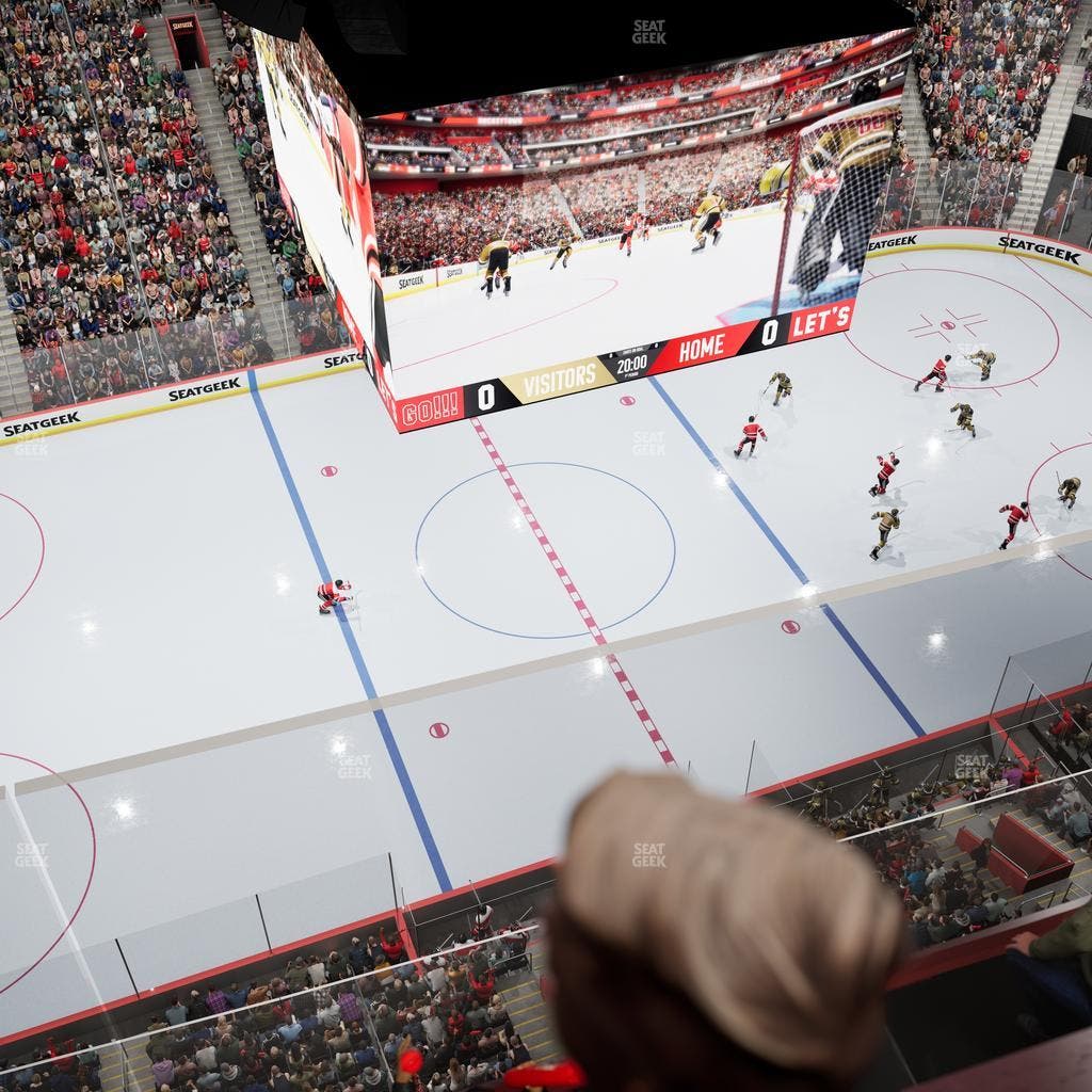 Little Caesars Arena - Section Upper Gondola 23 Seat View