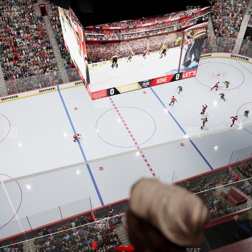 Little Caesars Arena - Section Upper Gondola 23 Seat View