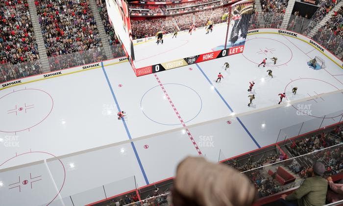 Little Caesars Arena - Section Upper Gondola 23 Seat View