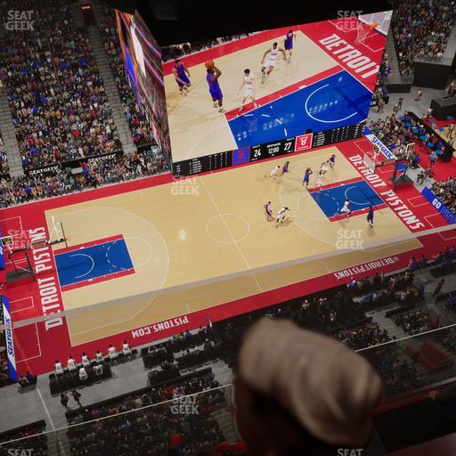 Little Caesars Arena - Section Upper Gondola 23 Seat View