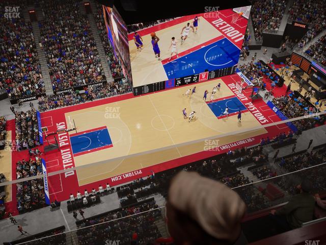 Little Caesars Arena - Section Upper Gondola 23 Seat View Little Caesars Arena - Section Upper Gondola 23 Seat View