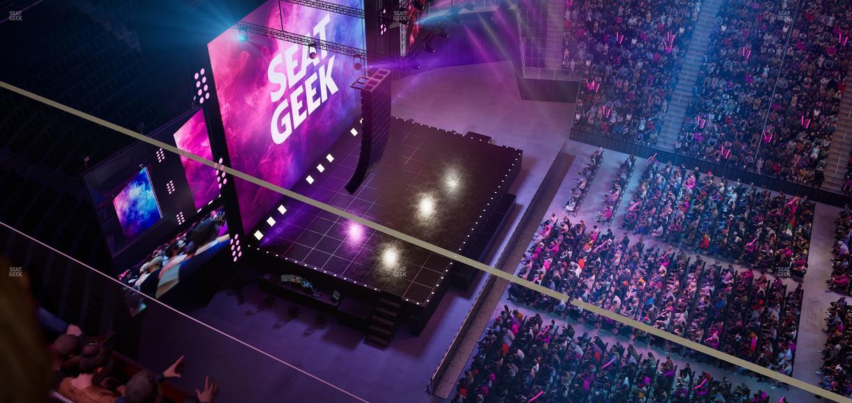 Little Caesars Arena - Section Upper Gondola 23 Seat View