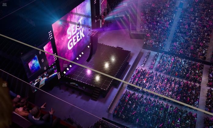 Little Caesars Arena - Section Upper Gondola 23 Seat View