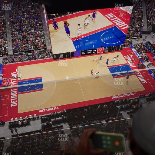 Little Caesars Arena - Section Upper Gondola 24 Seat View