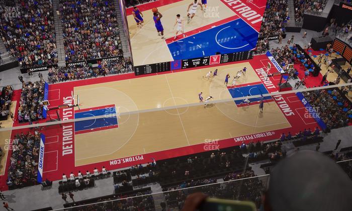 Little Caesars Arena - Section Upper Gondola 24 Seat View