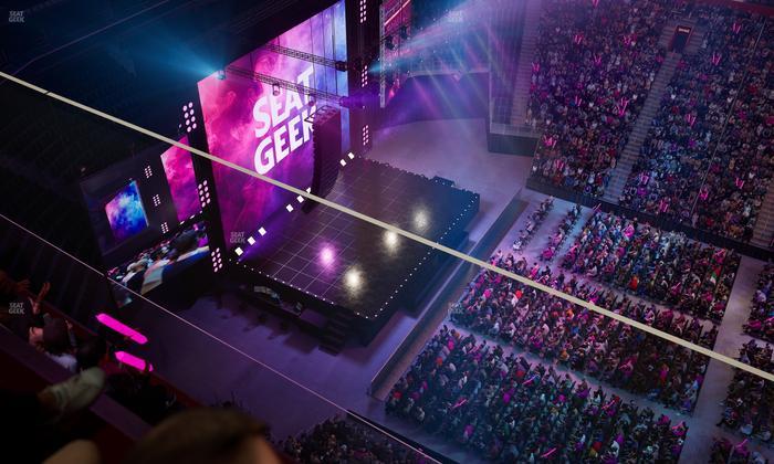 Little Caesars Arena - Section Upper Gondola 24 Seat View