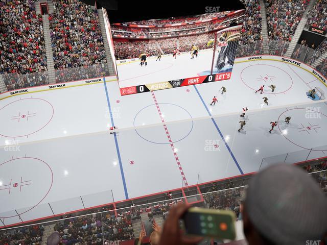 Little Caesars Arena - Section Upper Gondola 24 Seat View