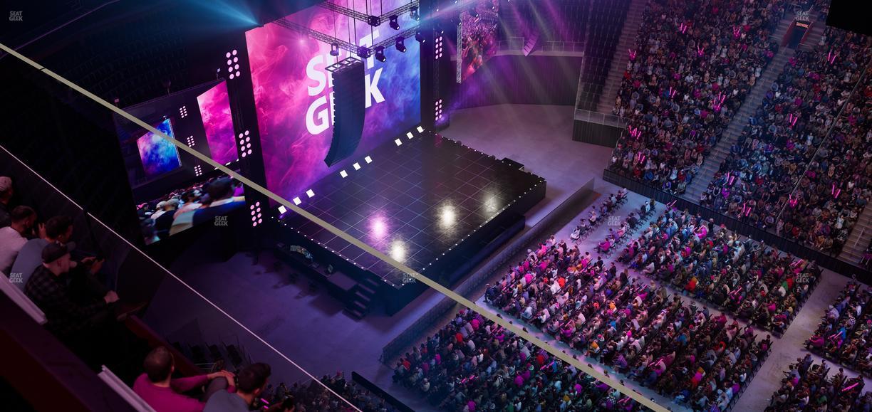 Little Caesars Arena - Section Upper Gondola 25 Seat View