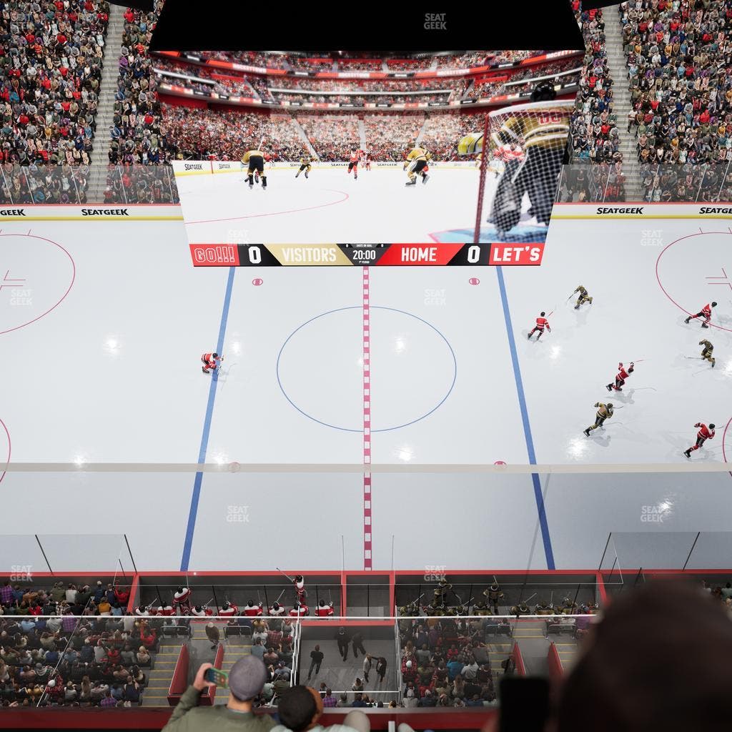 Little Caesars Arena - Section Upper Gondola 25 Seat View