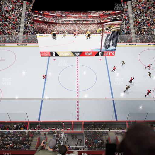 Little Caesars Arena - Section Upper Gondola 25 Seat View