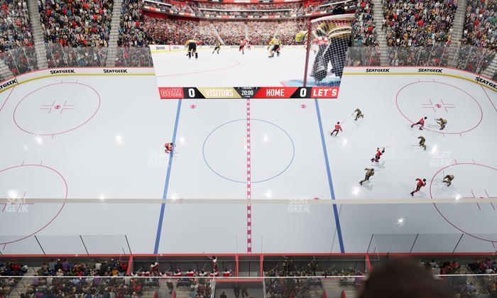 Little Caesars Arena - Section Upper Gondola 25 Seat View